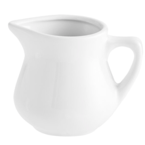 Bright White Creamer Pitcher