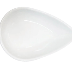 Bright White Egg Dish 4 1/2 x 2 11/16"