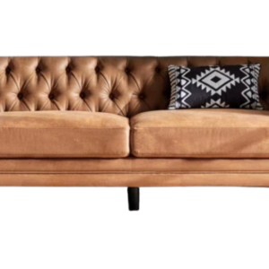 84" Brinna Upholstered Camel Sofa