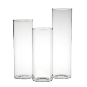 Glass Cylinder (set of 3) Classic Floating Candles