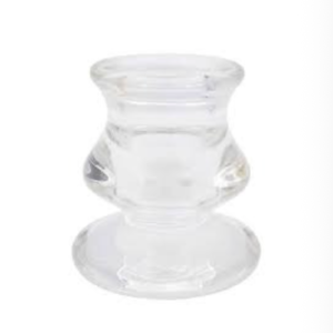 Glass Taper Candle Holders (set of 3) Classic Candles