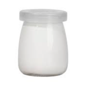 Glass Yogurt Jar 6oz