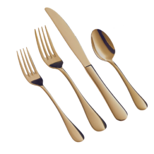 Gold Vernon Flatware