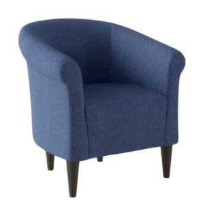 Liam Barrel Chair Navy