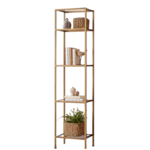 73" Otha Gold Etagere