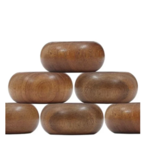 Acacia Wood Napkin Ring