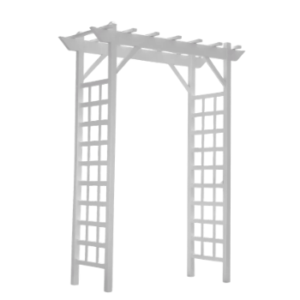 White Gable Arbor