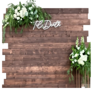 Rustic Wood Backdrop