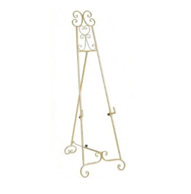 Gold Scroll Easel