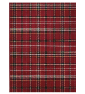 Holiday Plaid Rug 5' x 7'