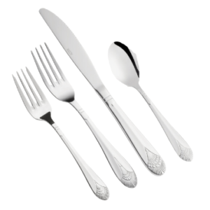 Silver Fan Flatware
