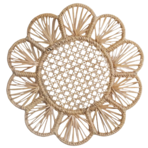 Rattan Daisy Placemat