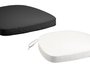 Chiavari Chair Cushions Black or Ivory