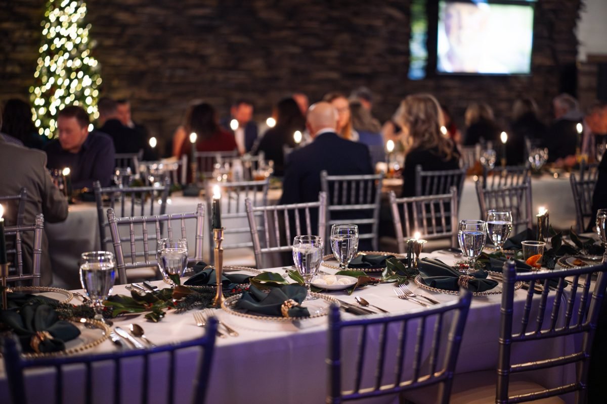 Candlelit holiday dinner at Manchester Reserve